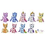 My Little Pony Mega Friendship Collection Set of 9 Toy Pony 12.5-cm Figures with Brushable Hair, Comb and 15 Accessories