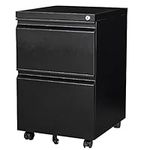 SISESOL 2 Drawer File Cabinet with 