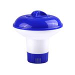 5 Inch Floating Chlorine Dispenser for Hot Tubs, Swimming Pools - Adjustable Chlorine Tablets Floater Holder, Hot Tub Accessories for Spas, Paddling Pools and Pool Chemicals