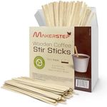 Makerstep Birch Wood Coffee Stirrer