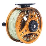 MAXIMUMCATCH Maxcatch ECO Fly Reel Large Arbor with Diecast Aluminum Body Fly Fishing Reel(3/4wt 5/6wt 7/8wt)