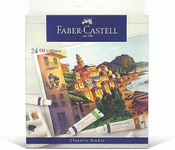 Faber-Castell Faber Castell 24 Oil Colour, Multicolor