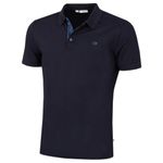 Calvin Klein Mens Campus Camo Golf Polo Shirt - Navy Camo - L