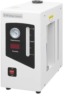 Hydrogen Generator, High Purity Hydrogen Generator with Allochroic Silica Gel and Overpressure Protection Device, For Laboratory 99.99% Purity 0~300ml/min Output Flow Rate