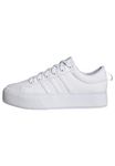 adidas Women's vada 2.0 Platform Sneaker, FTWR White/FTWR White/Chalk White, 6 UK