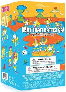 Beat That! Family Game Night Set - 160 Wacky Skill Challenges - Fun Party Activities for Kids and Adults - Interactive Group Game for Birthdays, Holidays, and Gatherings by Gutter Games