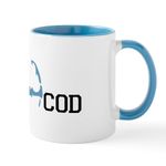 CafePress Cape Cod MA Map Design Mug 11 oz (325 ml) Ceramic Coffee Mug