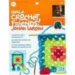 Boye 3629006001 Jonah's Hands Decorative Wall Hanging Crochet Kit for Beginners, 11 pcs, Multicolor