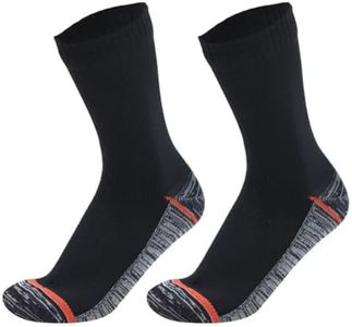 Drylife Waterproof Socks For Outdoor Activities, Thermalwear Bamboo Breathable Socks For Hiking, Swimming, Fishing, Skiing, Trekking And Other Sports Activitities in Cold/Wet Conditions (IN, Alpha, M)