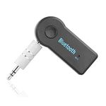 Flenzy Bluetooth Receiver with 3.5mm Audio Jack, Black