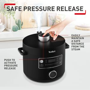 Tefal Turbo Cuisine Pressure Cooker – Fast Multi-Function Cooker