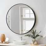 Oikiture Wall Mirror 80cm Round Mak