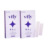Vtly Teeth Whitening Strips, Advanced Formula, 30-Minute Treatment, Safe for Enamel, No-sensitivity, Removes Yellow Stains, Clinically Tested & Dentist Recommended, For both Men & Women - 28 Strips (14 Treatments)