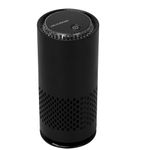 FYY Small HEPA Air Purifier-USB Powered Car Air Cleaner, Odor Freshener With Color Light, Travel Smoke Remover for Smokers, Suit for Bedroom, Home, Office-Black (No Battery)