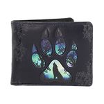 Nemesis Now Footprints Wallet 10cm Black, Black, Size 10cm