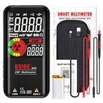 Digital Multimeter 9999 Counts USB Rechargeable Multi Tester with LCD Screen Auto-Ranging; Measures Voltage, Current, Resistance, Continuity, Capacitance, Frequency; Tests Diodes, Temperature