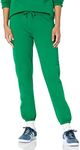 GAP Womens Oversized Logo Fleece Joggers Holiday Green XL