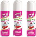 Desert cream Dairy Free Whipped Cream Topping x3 .100% plant-based. Restaurant Quality .Suitable for Vegetarian, Vegan, Lactose Intolerance