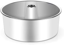 LIANYU Angel Food Cake Pan, 10 Inch
