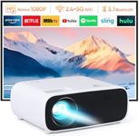 Projector with WiFi and Bluetooth, 