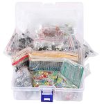 Dedjgoo 1818PCS DIY Electronics Components Kit Assortment Resistors PCB Potentiometer Resistanc