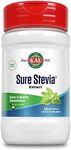 KAL Sure Stevia Extract Powder, Low Carb, Plant Based Stevia Sweetener, Great Taste, Zero Calories, Zero Sugar, Low Glycemic & Perfect for a Keto Diet, 60-Day Guarantee, Approx. 1820 Servings, 3.5oz