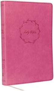 KJV Holy Bible: Value Large Print Thinline, Pink Leathersoft, Red Letter, Comfort Print: King James Version
