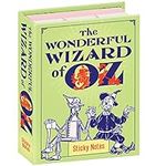 The Unemployed Philosophers Guild Wonderful Wizard of Oz Sticky Notes Booklet -Land of Oz Neighborhood 3.25" by 4.25" Booklet with Self-Sticky Individual Notes Inside