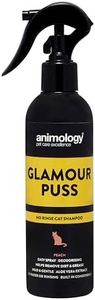 Animology Glamour Puss No Rinse Cat Shampoo, Peach, 250 ml