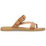 crocs Women's Tulum Toe Post W Dark Gold Fashion Sandal-3 UK (206108-277)-W5 5 US