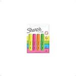 Sharpie Fluo XL Highlighters Chisel Tip Assorted Fluorescent 4 Count