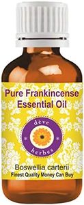 Deve Herbes Pure Frankincense Essential Oil (Boswellia carterii) Steam Distilled 50ml