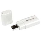 StarTech.com ICUSBAUDIO USB to Stereo Audio Adapter Converter