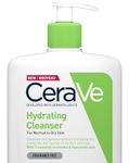 CeraVe Hydrating Cleanser With 3 Essential Ceramides & Hyaluronic Acid, Gentle Non-Foaming Face Wash For Normal to Dry Skin, Face & Body Cleanser, Dermatologist Developed, 1L