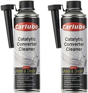 Carlube Catalytic Converter Exhaust DPF Cleaner for Petrol and Diesel 500ml (Pack of 2)
