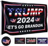 Trump 2024 Flag,Lets Go Brandon- 3 