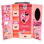 RATNA'S Disney Minnie Mouse My First Cupboard Storewell Wardrobe Pretend Play Role Play Toy for Kids