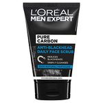 L'Oreal Paris Men Expert Pure Carbon Anti-Blackhead Daily Face Scrub, 100 ml