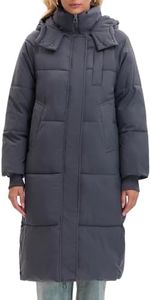 PUFFIT Long Puffer Jacket for Women,2025 Thickened Winter Coat Hooded with Deep Pockets, Ladies Warm Winter Jacket