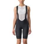 CASTELLI Women’s Unlimited Cargo Bibshort, Padded Bike Cycling Bib Shorts for Road & Gravel Biking - Black - Large