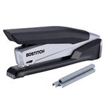 PaperPro inPOWER 20 Reduced Effort Desktop Stapler with Built-in Staple Remover, 20 Sheets, Gray/Black (1100)