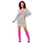 (PKT) (9909284) Adult Ladies Flashdance Costume (UK 14-16)