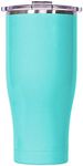 ORCA Chaser 16oz | Insulated, Stainless Steel Cup with a Spill Proof Whale Tale Lid, Dishwasher Safe Tumbler for Hot & Cold Drinks — Seafoam