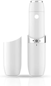 VIFERA Facial Hair Remover Machine For Women - Face, Chin, Cheek, Eyebrow, Upper Lip & Peach Fuzz Hair Remover Trimmer for Women, Compact & Portable Epilator For Smooth Skin(White)