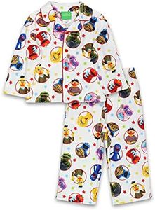 Sesame Street Elmo Infant Coat Style Pajamas Set (24 Months, White)