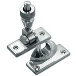 Solid Brighton Sash Fastener 55mm for Sliding Sash Window + Screws (Polished Chrome)