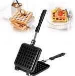 Prisma Collection Nonstick Mini Cooking Waffle and Sandwich Maker Mould Machine for Home Kitchen Waffle Maker