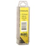 STANLEY STA50139B05-IN HSS 10.5mm Drill Machine Bit (Pack of 5)