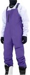Cheyubny Mens Snow Bibs Waterproof Insulated Overalls with Zipper Pockets Adjustable Straps Winter Thermal Snowboarding Pants