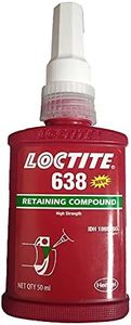 Genuine Henkel Loctite 638 High Strength Retaining Compound Metal Adhesive Retainer Glue 50 ml